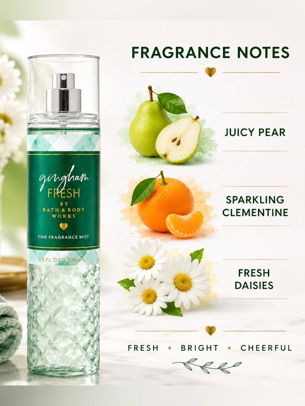 Bath & Body Works Gingham Fresh Fine Mist